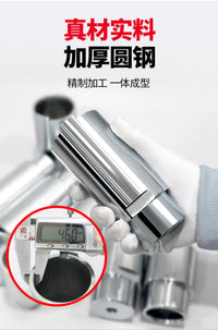 汽车举升机胶垫托盘增高脚加高腿加高节高低脚脚垫实心升降机配件 A 轴49.2有效加高150加高节