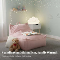 Single-Seat Puff Lounger Nordic aesthetic Miniature Armchair Soft Texture