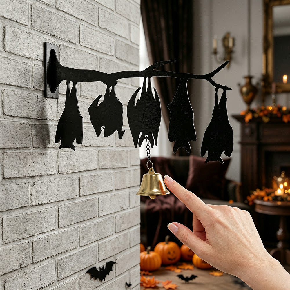 Halloween Hanging Bat Decoration with Bell