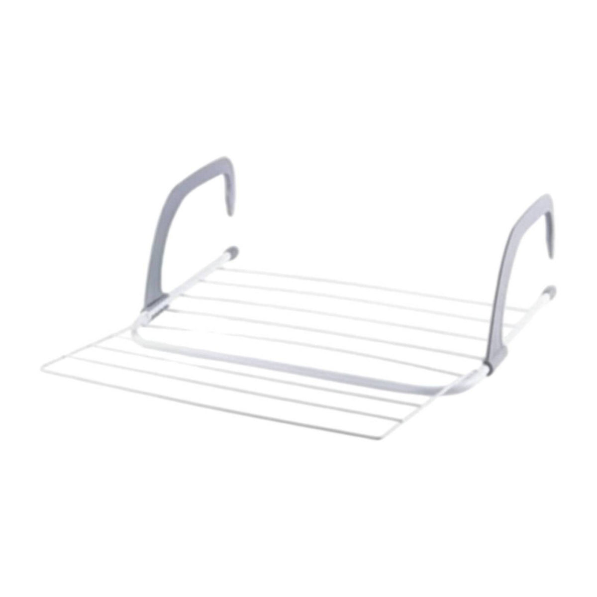 Balcony Drying Rack Open-Frame Window Drying Rack Rectangular for Similar Ledge
