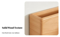 Drill-Effortless Installation Wooden Wall Storage Box Space Saving Bedside Phone Charging Holder Multi-Purpose for Entryway