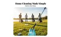 Long Handle Trash Picker Extended Reach Aluminum Alloy Grabber Tool Lightweight Trash Picker for Persons, Garden