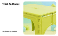 Foldable Desk and Chair Portable with Handle children's Furniture Space-Saving