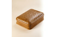 Handwoven Bamboo Container with Lid Handwoven Storage Box with Lid Organizer for Tabletop Organization