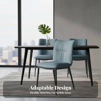 Upholstered Side Chair Ergonomic Design Dining Room Furniture Easy Assembly