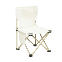 Collapsible Portable Chair with Storage Bag Compact Folding Chair Lightweight Furniture Stable for Campers, Travelers, Outdoor Events