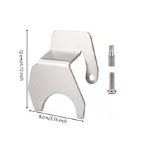 Tailgate Lock Protector Stainless Steel Tailgate Lock Bracket with Security Hardware Heavy Duty Auto Part for Truck Owners, Camping