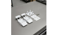 2 Pieces Molded Plastic Awning Repair Bracket Lightweight RV Awning Bracket Compatible Hardware Reliable for Campers