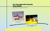 LED Fog Light Kit for Small SUV