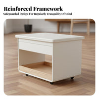 Foldable 2-Tier Trolley adaptable Household Furniture sturdyDuty for Renters