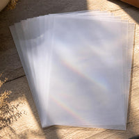 A4 Colored PVC Cellophane Film for DIY Crafts and Educational Projects