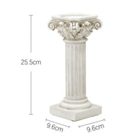 Roman Column Ornament Vintage Design Miniature Column Pedestal for Wedding