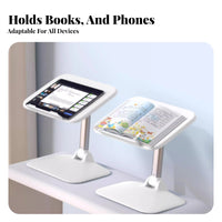 Adjustable Reading Stand Multi-Functional Adjustable Floor Reading Stand for Bed
