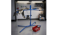 Adjustable Bumper Stand with Wheels Sturdy Bumper Repair Stand Mobile Rolling for Auto Body Technicians, Workshops