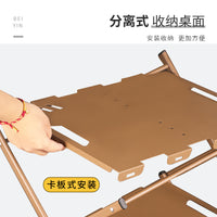 户外置物架露营折叠桌多功能多层收纳架便携式轻量化茶桌野营装备