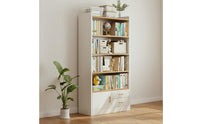 Floor Standing Storage Shelf Large Capacity Multi-Tier Storage Shelf for Bedroom