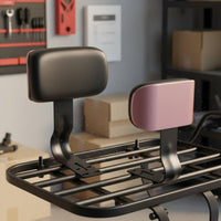 Electric Bicycle Passenger Backrest Universal Fit Electric Bike Rear Backrest