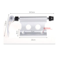 Fork Mount with Quick Release Skewer Aluminum Alloy Quick Release Fork Mount  Lightweight Fixing Bracket for Riders, Suv Cargo Area