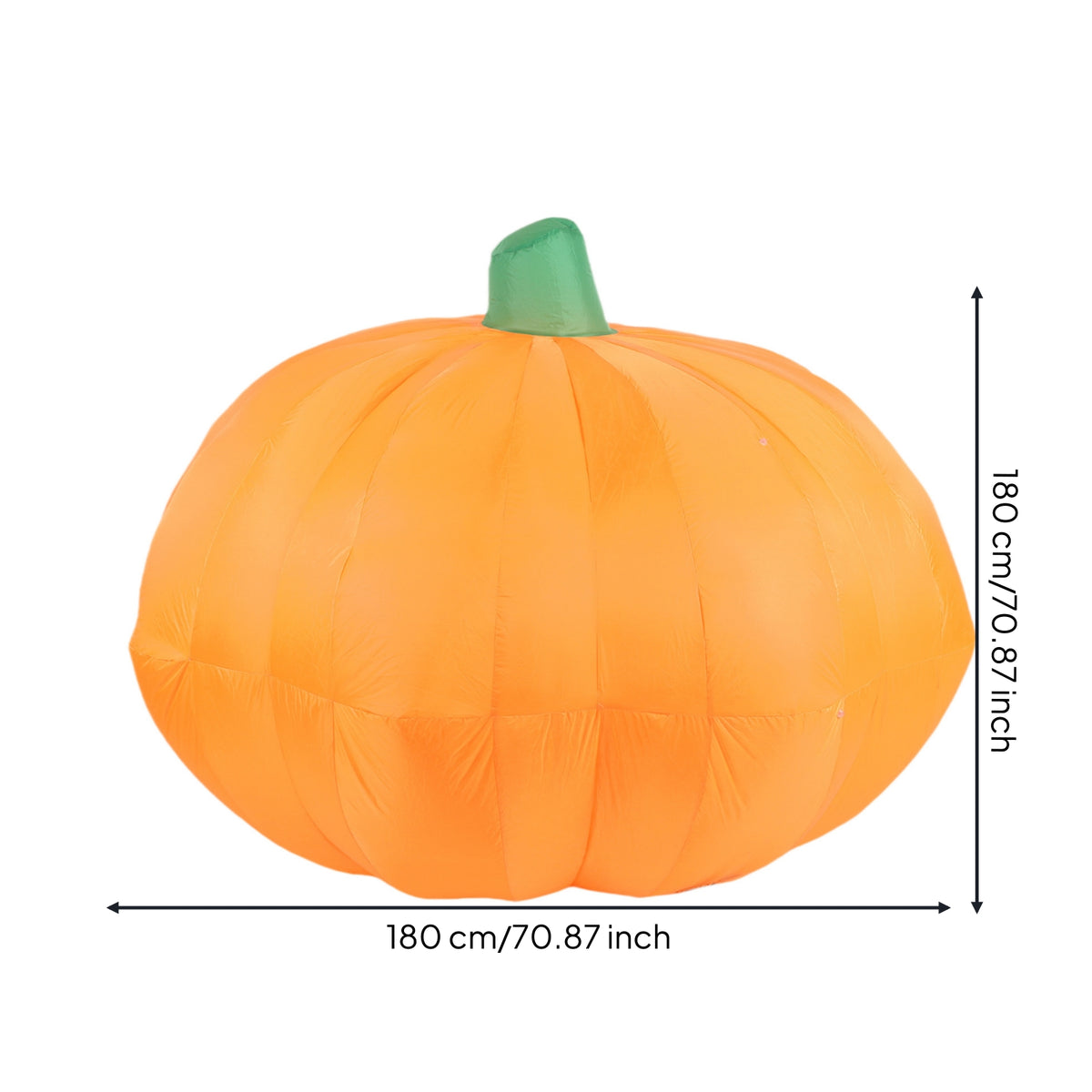 Halloween Pumpkin Inflatable Freestanding Inflatable Pumpkin Yard Decoration Large Giant