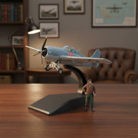 1/72 Scale Historical US Navy Plane Model Highly Detailed Diecast Airplane for Hobbyists, Office Decoration