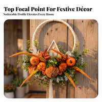 Authentic Fall Wreath with Tassel
