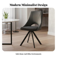 Upholstered Dining Chair Modern Minimalist aesthetic Seating Furniture Nordic Design