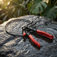 Hose Clamp Tool with Flexible Cable Adjustable Flexible Hose Clamp Pliers Long Reach Pliers for Home Mechanics, Automotive Repair