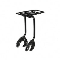 Compatible Cycle Rear Rack with Mounting Plate Adjustable Rear Cargo Rack Stable Lightweight for Commuters, Cyclists, Commuting