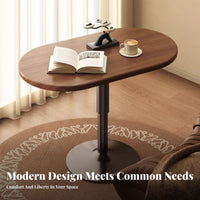 Movable Coffee Table Sturdy & Long-Lasting Adjustable Height Side Table Stable