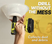 外贸热销半透明EVA防尘罩Hole saw dust bowl用于灯具开孔等工具