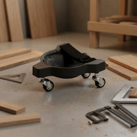 2 Pieces Wheeled Knee Pad Cushioned Pads Rolling Knee Pad for Construction Site