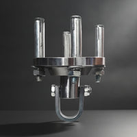 Rotating Ceiling Mount with Hook 180° Swing Overhead Mount Rustproof Swivel Hanger Indoor Outdoor for Patio
