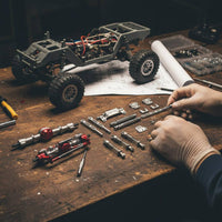 1/12 Scale Crawler Adjustable Shocks for Rock Crawling, All-Terrain