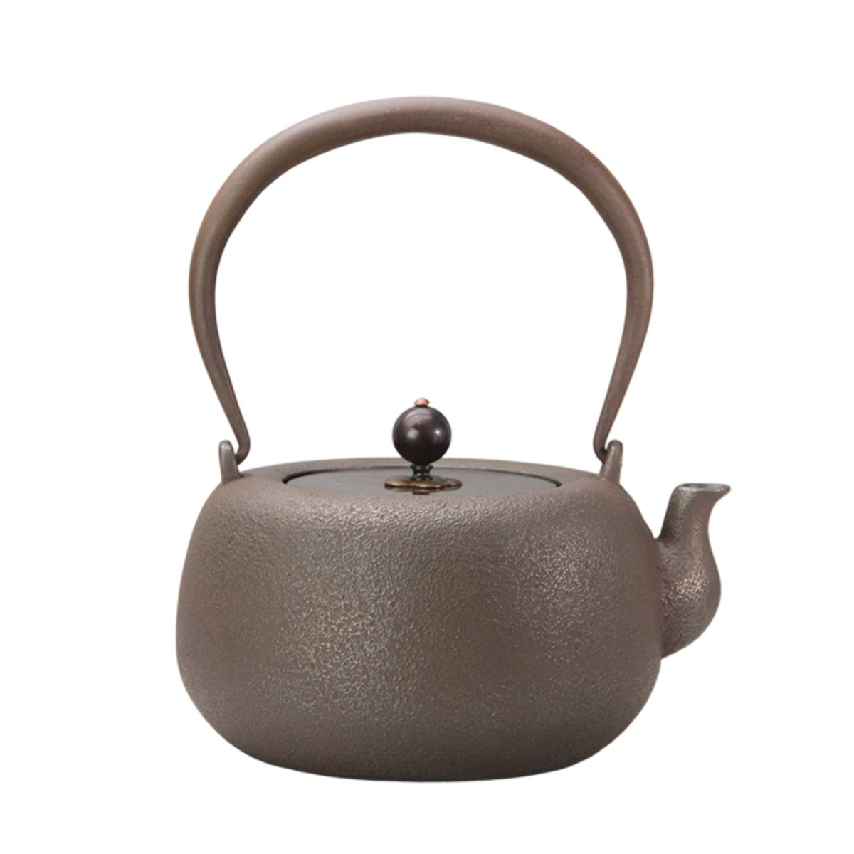 Tetsubin Uncoated Iron Kettle Stovetop Safe for Home Kitchen, Tea Lovers