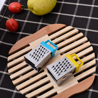Mini Stainless Steel 4-Sided Grater for Vegetables