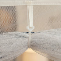 Breathable Mesh Bunk Bed Canopy, No Installation Dorm Bed Tent, Student Bed Canopy, Mesh Bed Cover for Dorm Resident, Easy Setup Student Bed Tent