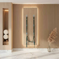 Wall-Mounted Stretching Panel  Wooden Wall-Mounted Stretching Aid Metal Mounting Plates Rehabilitation Accessories