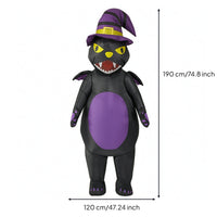 Lightweight Inflatable Wearable Costume Funny Inflatable Suit with Blower Oversized Stylish for Adults, Halloween