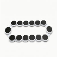 Tabletop Tray with Octagonal Plates Adjustable Serving Turntable for Parties