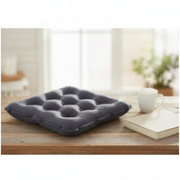 Cushion with Quilted Grid Soft Kitchen Chair Cushions Compact for Wheelchairs
