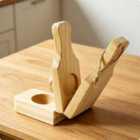 Wooden Press Tool Foldable Tostonera Handmade for Home
