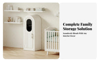 Multi-Compartment Storage Unit Space Capsule Theme Modular Feeding Station
