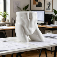 Lower Body Mannequin Hollow Male Mannequin Torso Abstract Display Form for Retailers