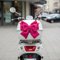 Cute Helmet Bow Fashionable Cloth Helmet Bow Pretty Vehicle Accessory for Women
