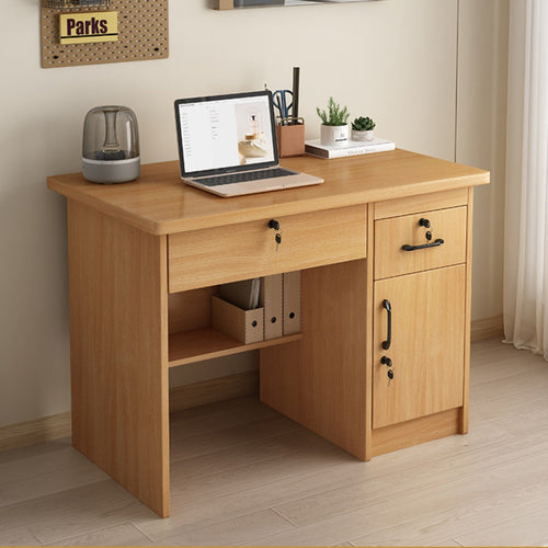 Computer Desk Sturdy and Stable Computer Desk with Storage Spacious Desktop PC Laptop Workstation for Students, Professionals, Bedroom, Living Room