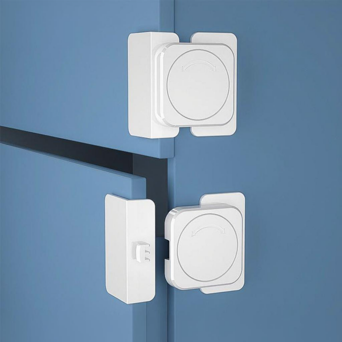 Kid Protection Cabinet Lock, Adjustable Drawer Latch, no tools needed, Infant Proofing for Fridge & Cupboard