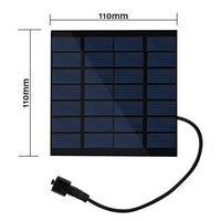 Solar Fountain Pump DC Brushless Water Pump Floating Rockery Solar Water Sprayer