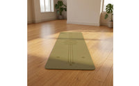 Anti-Slip Fitness Mat with Mandala Print Sweat-Absorbing Fitness Mat Textured Eco-Friendly for Pilates Enthusiasts