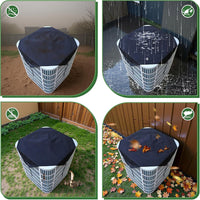 Outdoor Air Conditioner Cover - Thickened, Breathable, Snow and Leaf Protection