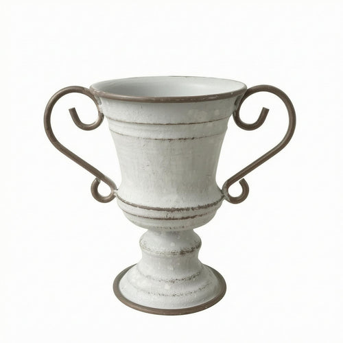 Decorative Iron Planter Ornamental Home Decor Matte